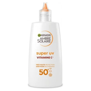 Garnier Ambre Solaire Super UV Fluido Antimanchas con Vitamina C SPF 50+ 40 ml