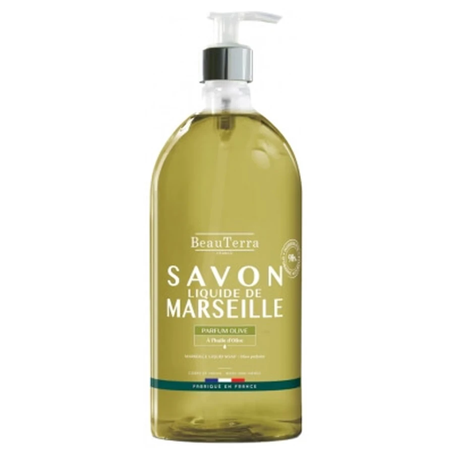 Jabón líquido de oliva de Marsella BeauTerra, 1 L