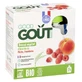 Puré de verduras a base de arroz Good Goût con melocotón y frambuesa, para bebés a partir de los 6 meses, ecológico, 4 sobres de 85 g