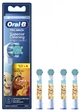 Oral-B Pro Kids 3+ Disney Ages 3 and Up, 4 Replacement Brush Heads