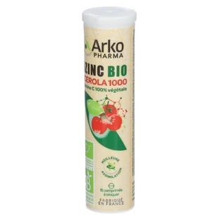 Arkopharma Azinc Acerola 1000 Organic, 15 Chewable Tablets
