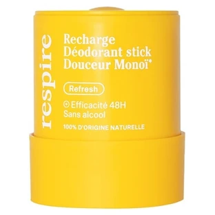 Respire Deodorant Stick „Douceur Monoï” Reîncărcabil, organic, 50 g