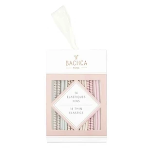 Bachca Thin Pastel and Lurex Elastics, Bachca x14
