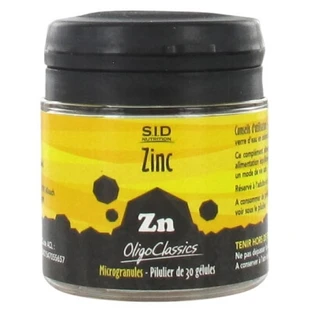 S.I.D Nutrition OligoClassics Zinc, 30 cápsulas