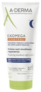 A-DERMA Exomega Control Crème Nuit Émolliente Réparatrice 200 ml