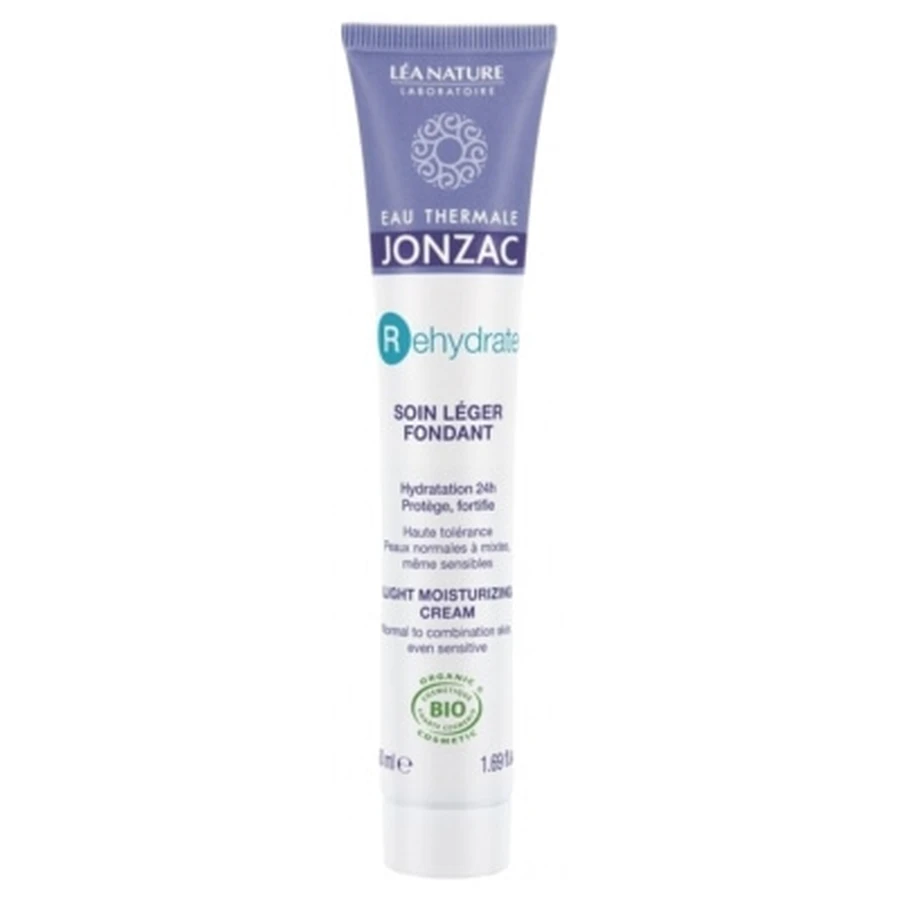 Thermaalwater uit Jonzac: Eau de Jonzac REhydrate Organic Light, smeltende vochtinbrengende crème 50 ml