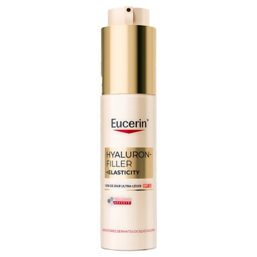 Eucerin Hyaluron-Filler + Elasticity Ultralichte Dagcrème SPF 50, 50 ml