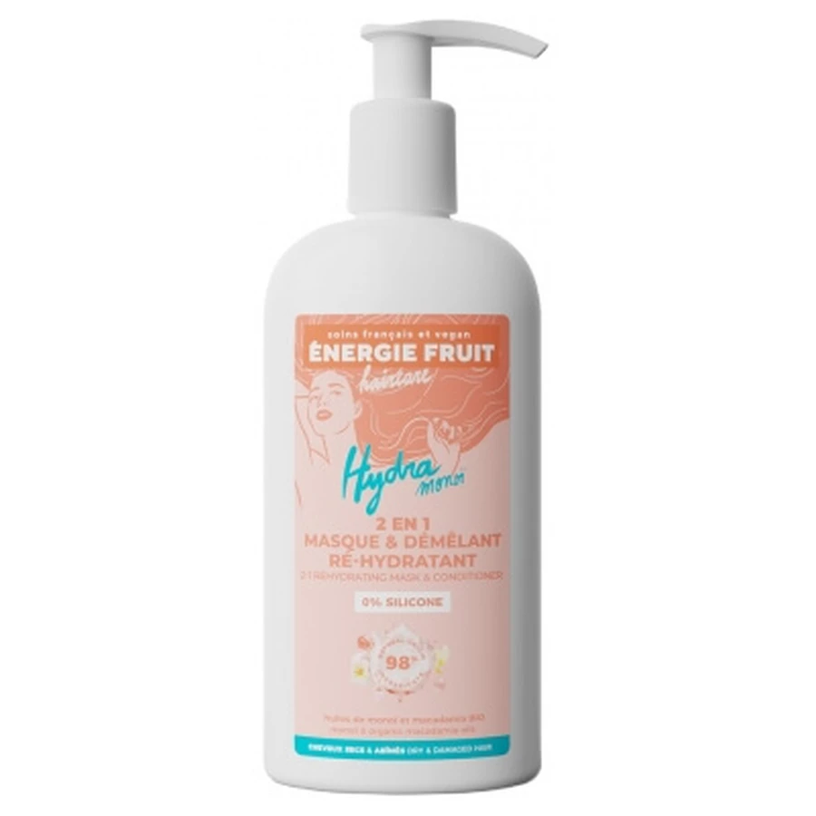 Energie Fruit 2en1 Masque Démêlant Hydratant à l'Huile de Monoï et Macadamia 300 ml