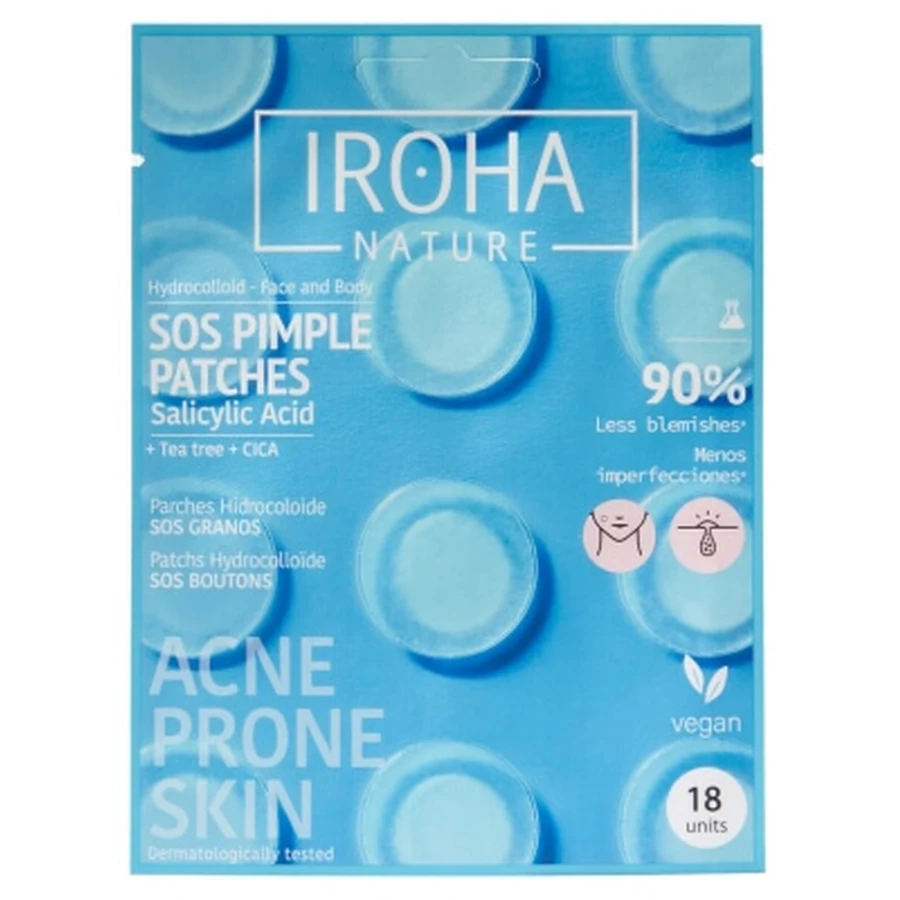 Iroha Nature Patchs SOS Boutons 18 Patchs