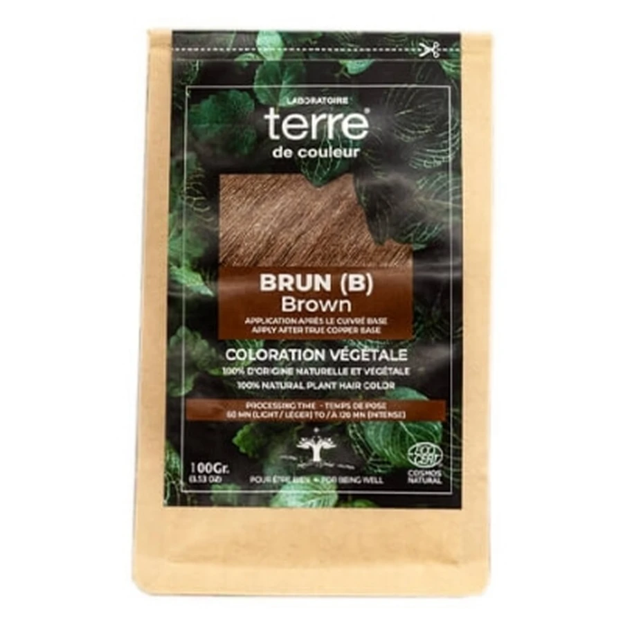 Terre de Couleur Plant-Based Hair Dye Brown B