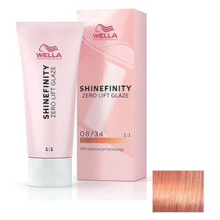 Wella Semi-Permanent Hair Color 08/34 Spicy Ginger Shinefinity
