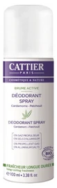 Cattier Brume Active Deodorant spray 100 ml