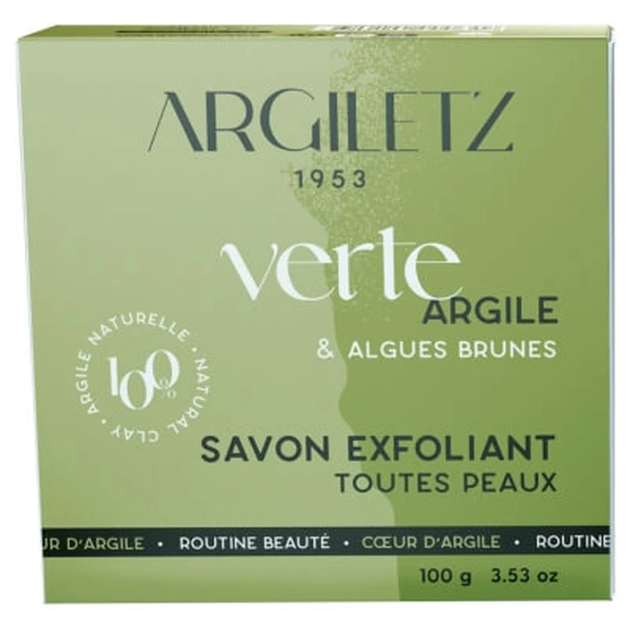 Argiletz groene klei-scrubzeep 100 g