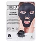 Iroha Nature Gesichtsmaske mit Aktivkohle und Hyaluronsäure zum Ausgleich des Hautgleichgewichts, 23 ml