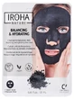 Iroha Nature Gesichtsmaske mit Aktivkohle und Hyaluronsäure zum Ausgleich des Hautgleichgewichts, 23 ml