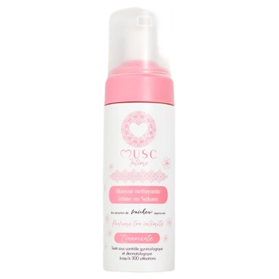 Musc Intime Mousse Nettoyante Intime Sakura 150 ml