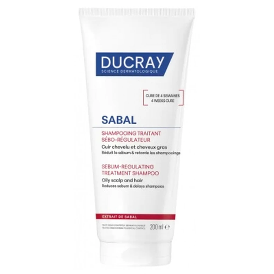 Ducray Sabal Sebum-Regulating Treatment Shampoo 200 ml