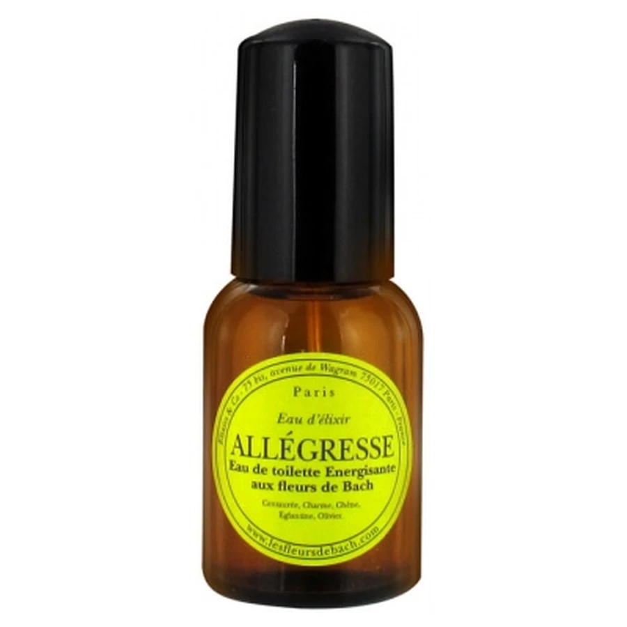 Elixirs & Co Allégresse, elixir floral de Bach, agua de colonia, energizante, 30 ml
