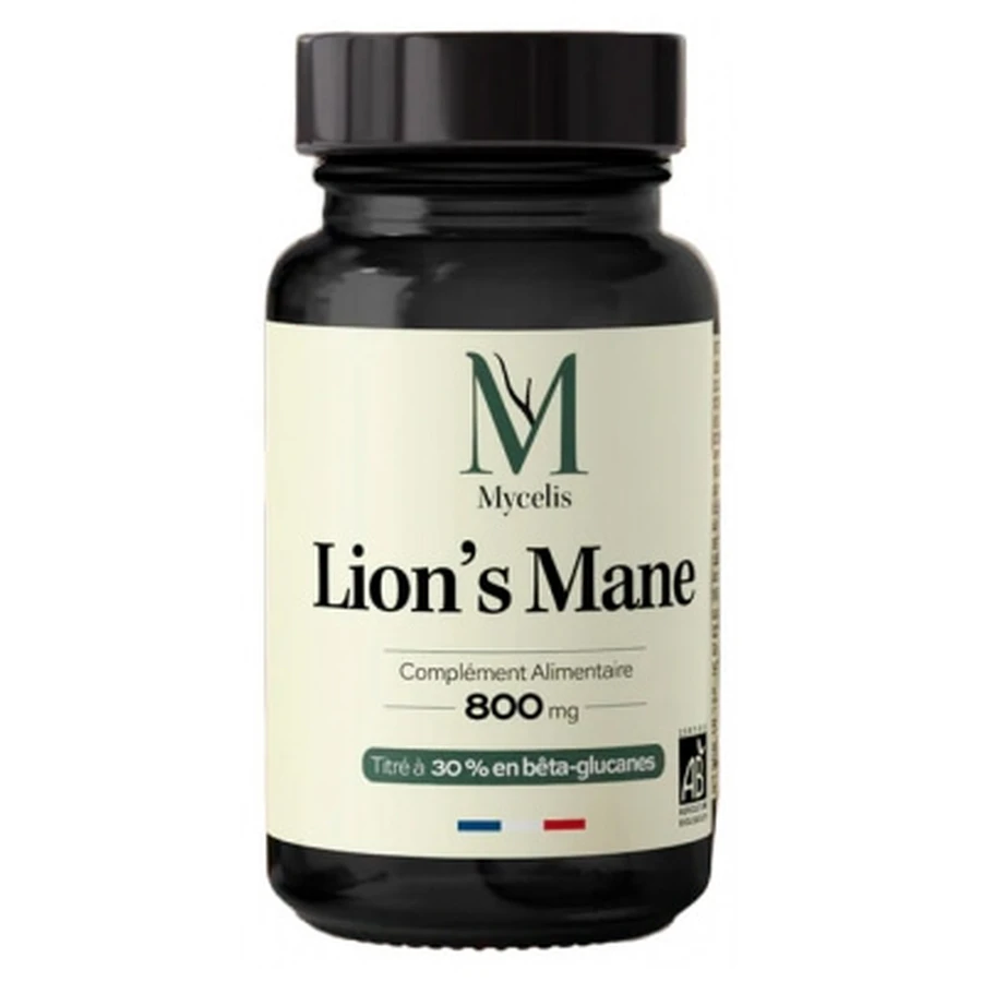 Phytalessence Lion's Mane 800 mg biologisch, 60 capsules