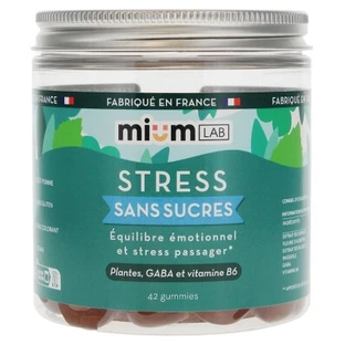 Mium Lab Zuckerfreie Stressrelief-Gummibärchen, 42 Stück