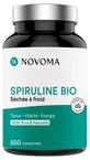 Novoma Organic Cold-Dried Spirulina, 500 Tablets