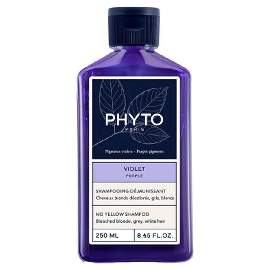 Champú antiamarilleamiento Phyto Violet, 250 ml
