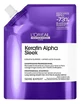 Champú profesional Keratin Alpha Sleek de L'Oréal Professionnel, recambio ecológico de 500 ml