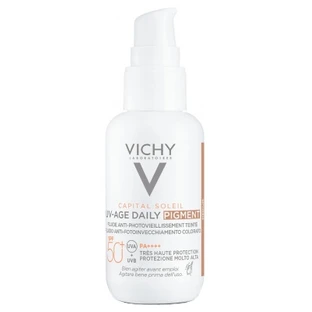 Vichy Capital Soleil UV-Age Dagelijkse getinte anti-fotoverouderingsvloeistof SPF 50+ 40 ml