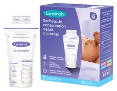 Lansinoh 50 Breast Milk Storage Bags