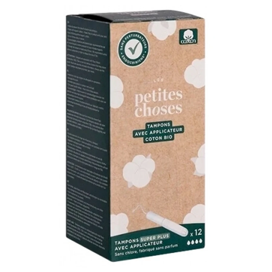 Les Petites Choses-pads met Flux Super Plus-applicator, 12 stuks