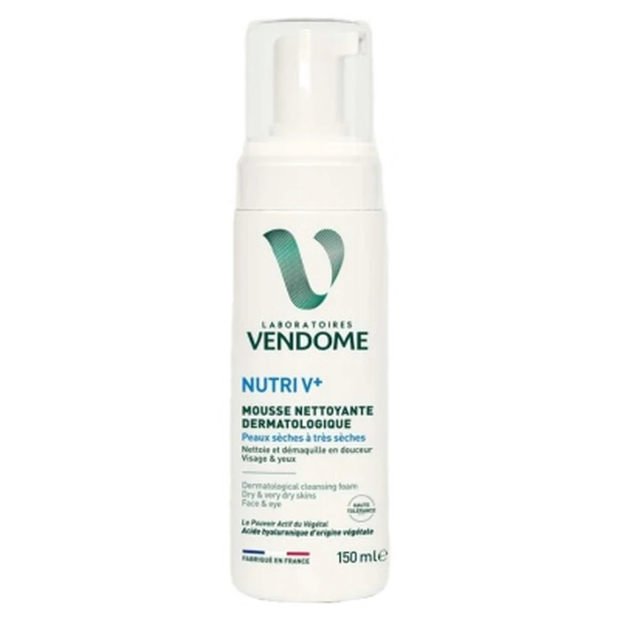 Laboratoires Vendôme Nutri V+ Mousse Nettoyante Dermatologique 150 ml