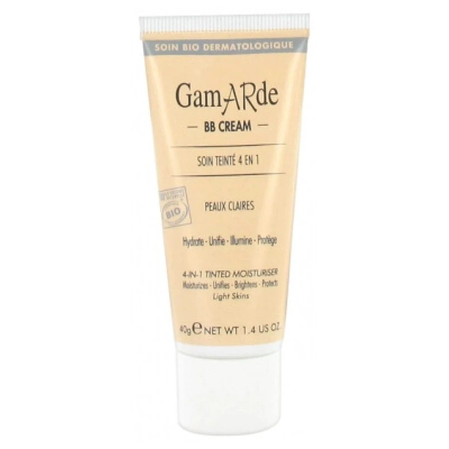 Crema BB con color 4 en 1 ecológica de Gamarde, 40 g