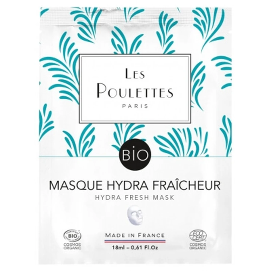 Les Poulettes Paris Bio-Feuchtigkeitsmaske „Hydra-Fresh“ 18 ml