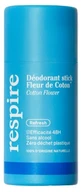 Respire Deodorant Stick „Fleur de Coton”, ambalaj din carton ecologic, 50 g