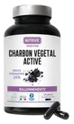 Nutrivie Geactiveerde Plantaardige Houtskool 120 capsules