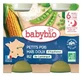 Babybio Good Night: Grüne Erbsen, Zuckermais und Reis – ab 6 Monaten – Bio – 2 Gläschen à 200 g