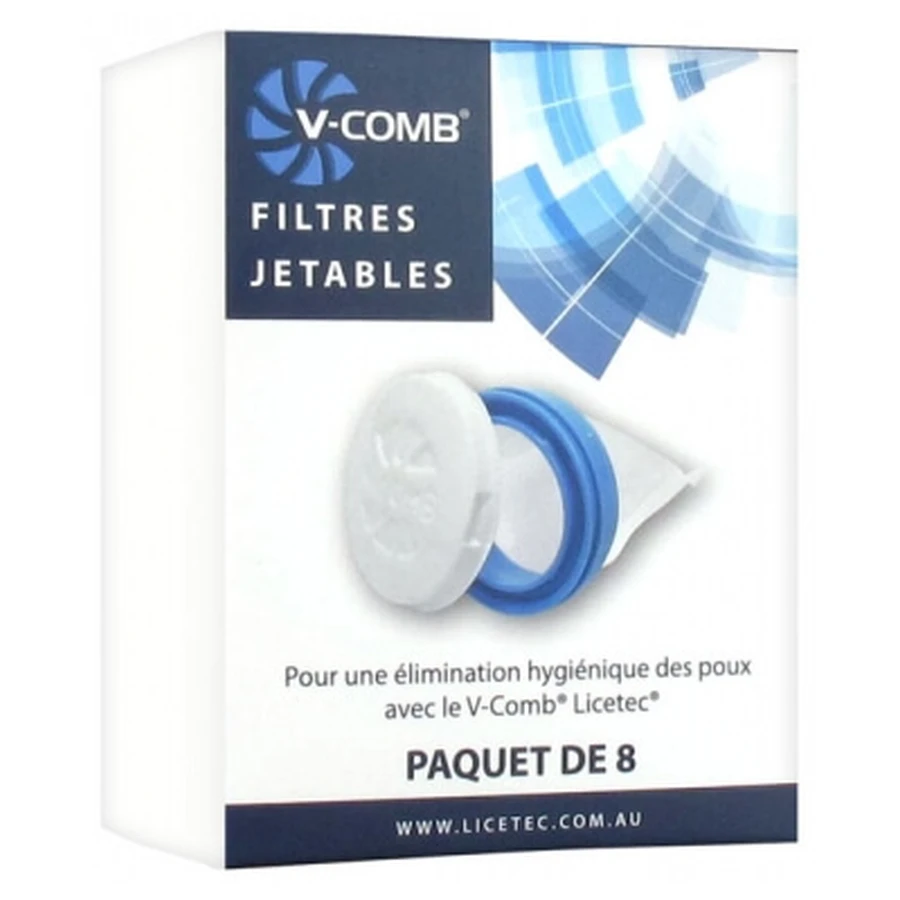 Licetec V-Comb 8 Einwegfilter