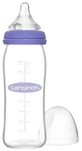 Lansinoh Natural Wave Glass Bottle, Medium Flow, 240 ml
