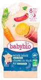 Babybio „Good Night“ – Süßkartoffel, sonnengereiftes Gemüse und Reis – ab 8 Monaten – Bio – 2 Schälchen à 200 g