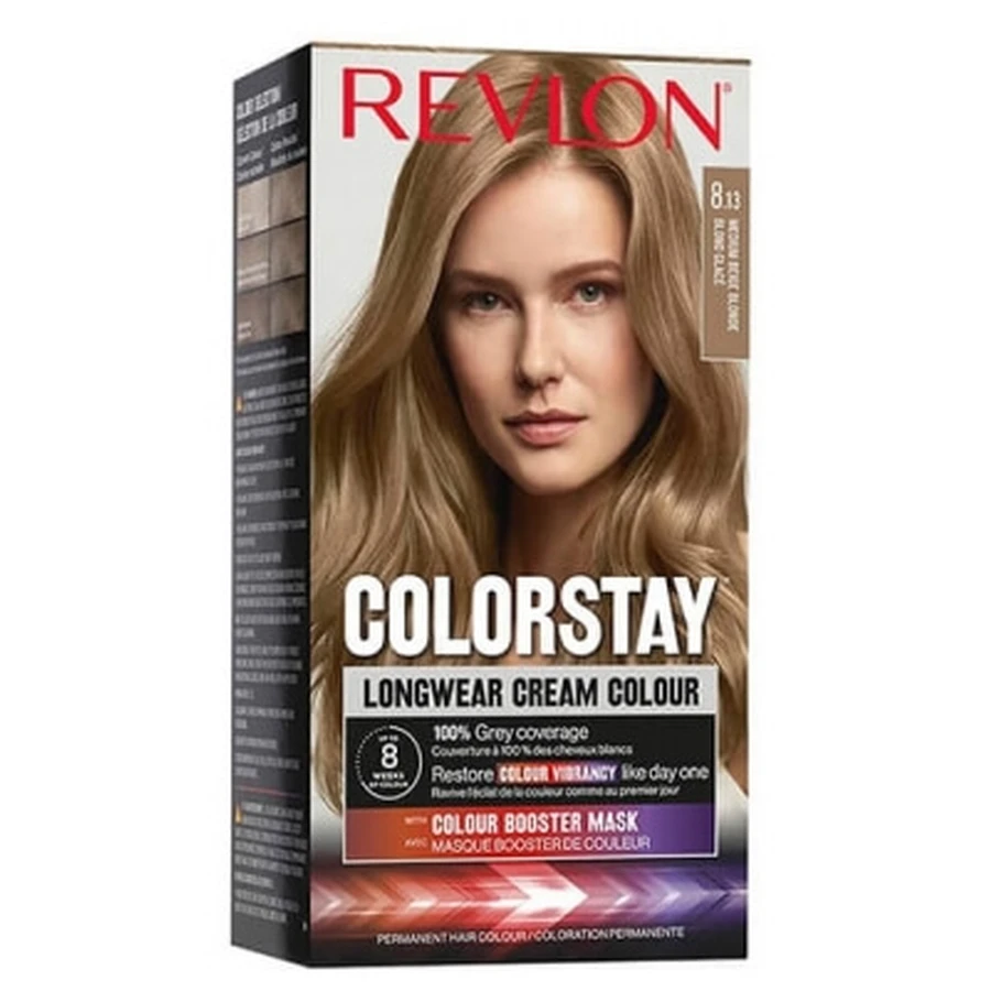 Revlon Colorstay Permanente haarverf nr. 8.13 Icy Blonde Revlon