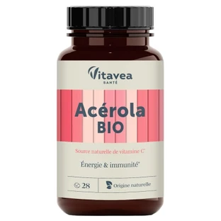 Vitavea Acerola Ecológica: Energía e Inmunidad, 28 comprimidos