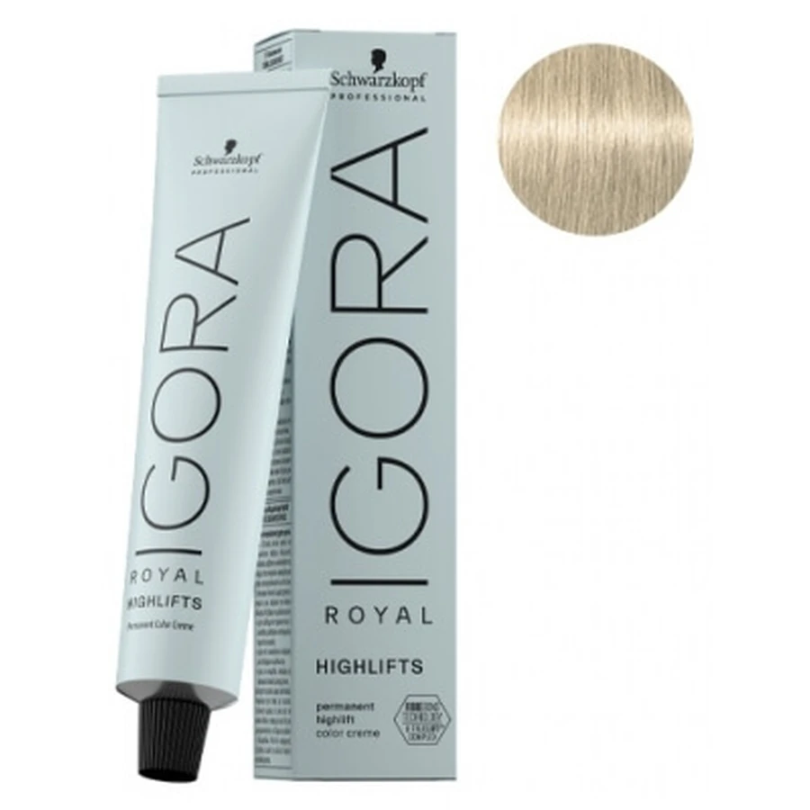 Schwarzkopf Professional Schwarzkopf Igora Royal Highlifts Permanent Hair Color 10-1 Ash Lightener