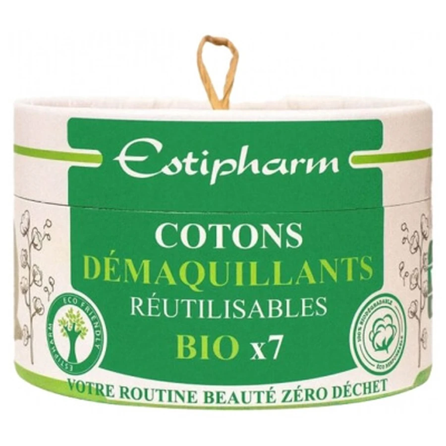 Estigreen Reusable Makeup Remover Pads, 7 Pads