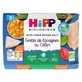 HiPP My Goodnight Dinner: Lasaña gratinada de apio, a partir de los 8 meses, ecológica, 2 tarros