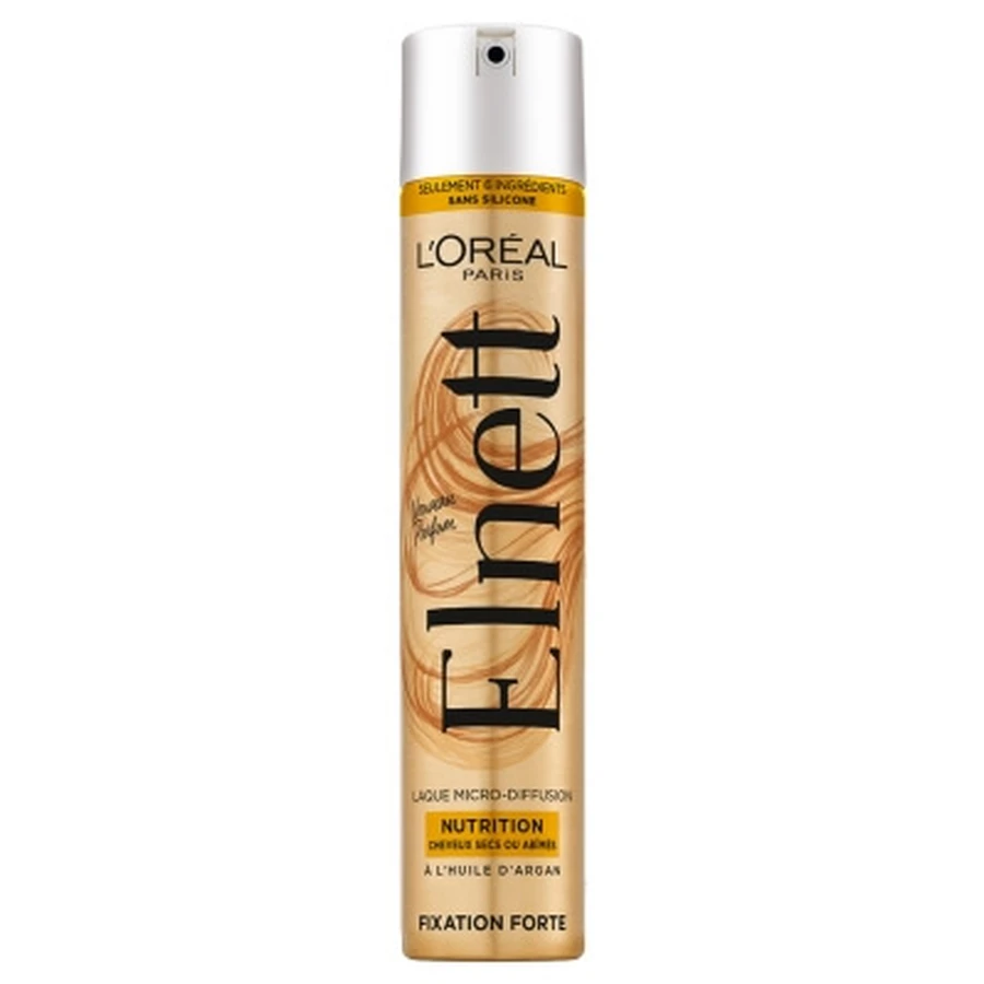 L'Oréal Paris Elnett Strong Hold Hairspray for Dry or Damaged Hair, 300 ml