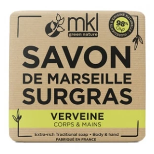 MKL Green Nature Extra-feuchtigkeitsspendende Marseiller Seife mit Verbena, 100 g