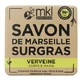 MKL Green Nature Extra-feuchtigkeitsspendende Marseiller Seife mit Verbena, 100 g