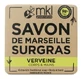 MKL Green Nature Extra-Moisturizing Marseille Soap with Verbena, 100 g