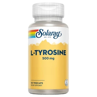 Solaray L-Tyrosin 500 mg, 50 vegetarische Kapseln