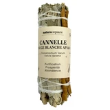 Natura Square Cinnamon & White Sage Apiana Smudge Stick